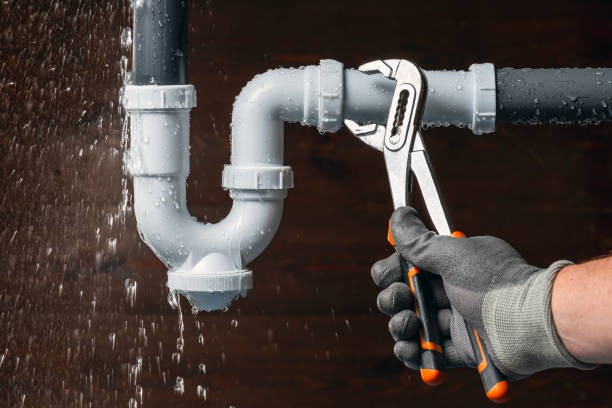 Professional Leak Detection technician working in New Port Richey, FL